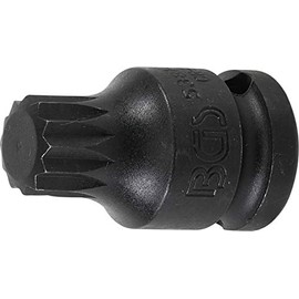 BGS 5381-M16 | Impact Bit Socket | 12.5 mm (1/2") Drive | Spline (for XZN) M16
