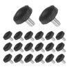 CoCud Thumb Screw Knurled Knobs, M4 x 6mm Male Thread,
