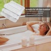 Full Body Spa Bath Pillow Mat, Soft Quilted Bathtub Cushion