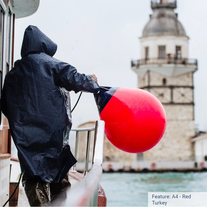 Polyform U.S. A-4-RED Polyform A-4 Buoy 20.5" Diameter - Red