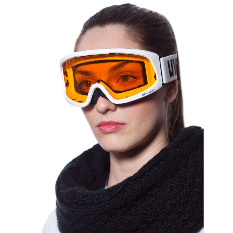 Uvex Unisex – Erwachsene Splash Skibrillen, White, one Size