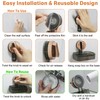 SUPERFA Suction Soap Dish for Shower, Vacuum Suction Soap Holder