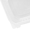 Karat 24oz - 200 ct PET Clamshell Square Deli Containers