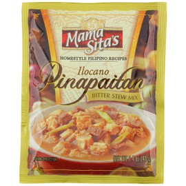 Mama Sitas Ilocano Pinapaitan Bitter Stew Mix (6 Pack, Total of 8.4oz) (Ilocano Pinapaitan)