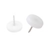 Meister Furniture Glides Plastic with Pen, Diameter 25 mm Set