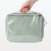 MuJI Pocket Selectable Collection Case A5 Wide Moss Green Approx.