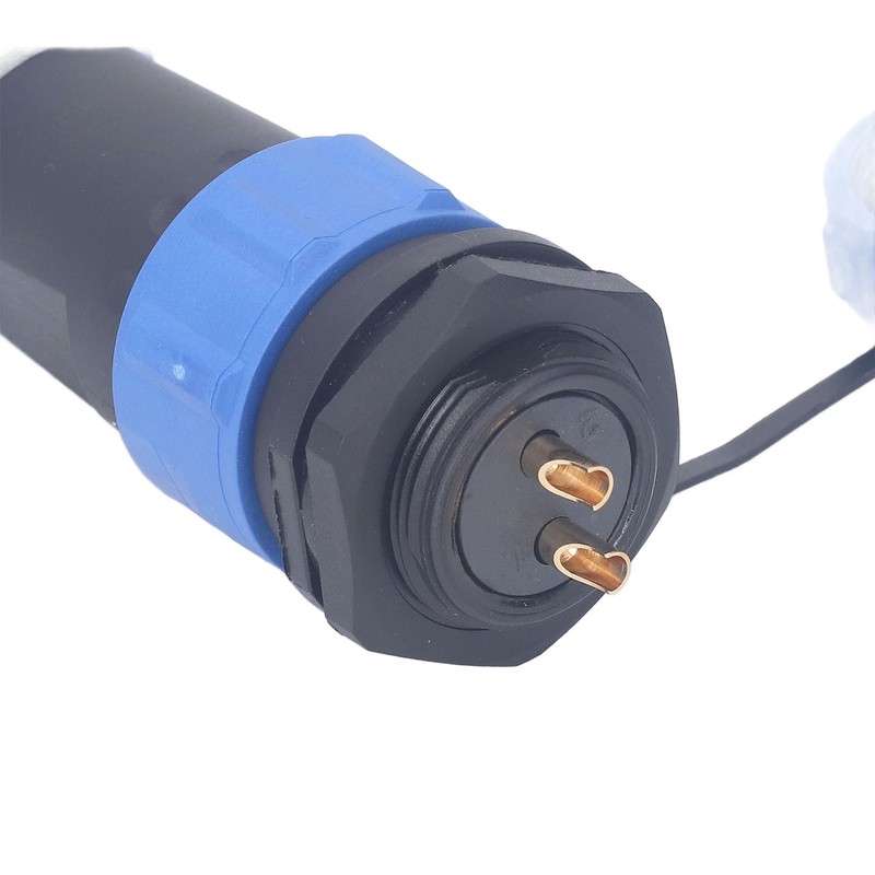 3 Pcs SP21 Aviation Connector 2 Pin IP68 Waterproof Rear