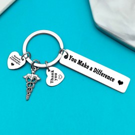 Ximalun Speech Language Pathologist Gifts SLP Keyring Speech Therapist Appreciation Gifts Speech Teacher Gift Speech Therapy Gift Christmas Birthday Leaving Retirement Thank You Gift for SLP