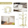 SZQINJI Paper Towel Roll Holder Countertop & Napkin Holder Set,