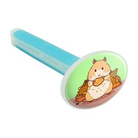 Hamster Eating Stash of Food Car Air Freshener Vent Clip