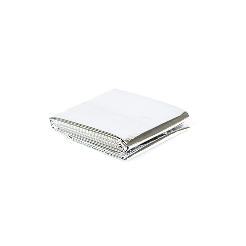 PrimaCare CB-6831-CS Emergency Rescue Heat Preservation Blanket, Waterproof, 82" x
