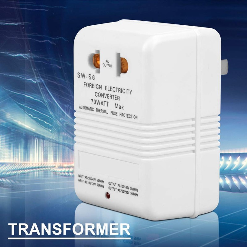 Voltage Converter 70W 110V/120V to 220V/240V Step Up Down Travel