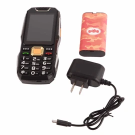 Seniors Mobile Phone Dual SIM Dual Standby Elder People Mobile Phone 110‑‑240V