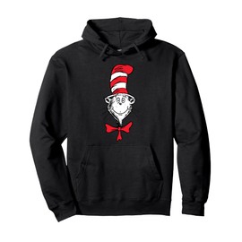 Dr. Seuss The Cat in the Hat Face Pullover Hoodie Pullover Hoodie