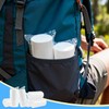 12 Rolls Travel Toilet Tissue Coreless Portable Toilet Tissue -