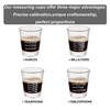 Ackers Shot Glasses Etching Scale Measuring Cup 2PACK Espresso Shot