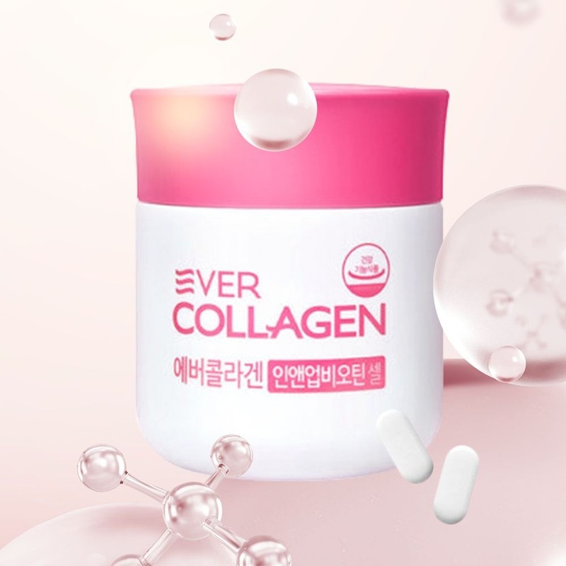 Ever Collagen In&Up Biotin Cell 6-Functional Inner Beauty Nutrient 750mg