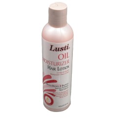 Para La Resequedad Lusti Oil Moisturizer Hair Lotion/Locion De Aceite-Non Greasy 8floz-Da Brillo