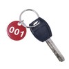 MITUKE Door Number Tag Cloak Locker Number Tag Key Label