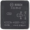 Bosch 0332019457 Mini Relay 12V 20A, IP5K4, Operating Temperature from