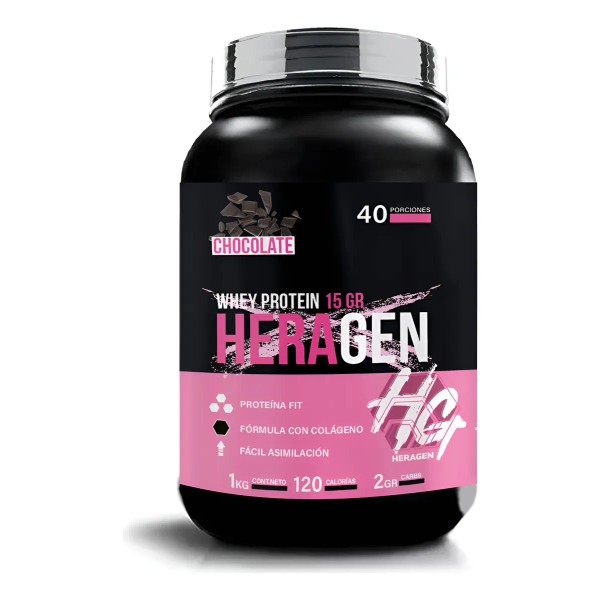 Protena Colgeno Heragen 1kg 40 Servicios Sabores - Producto Original
