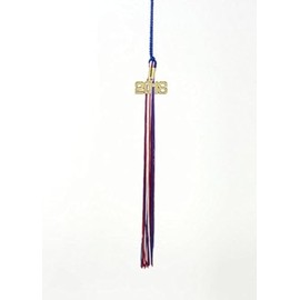 Tassel Depot 2018 RED/White/Blue Combo Graduation Tassel - Made in USA