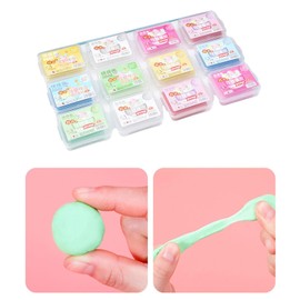 CHSYLFDC 12x Soft Kneaded Erasers Art Erasers Drawing Eraser Erasers Kneaded Rubber Erasers Putty Eraser for Artists 12 Pcs/Set Drawing Erasers Moldable Erasers Kneaded Erasers Soft Putty Eraser