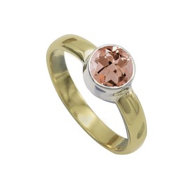 Morganit im Labor gezüchtet Edelstein Band Ring 925 Sterling Silber Ring Männer & Frauen Band Ring Alle Größen Ring Handgefertigt Schmuck TSR1092BC_19 (65 (20.7))