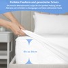 Mattress Protector 150 x 200 cm Waterproof Mattress Topper Fitted