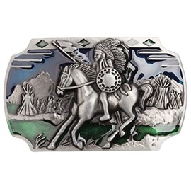 Belt Buckle for Indians Indians for Men Belt Buckle Horse Belt Chef Warrior Indian Belt Buckle Viking Nordic Horse Belt Buckle Cowboy Belt Buckle, No, NO, No