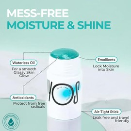 WYOS All Over Moisturizer Stick- Hydrating Oil Stick I Face Moisturizer and Body Moisturizer I Adds Glow and Shine to Face and Body I Non-greasy Formula I The Shining Star