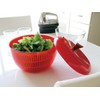 Contemporary Department Vegetable Colander, Apple Salad Spinner, Small, Green K333-GR