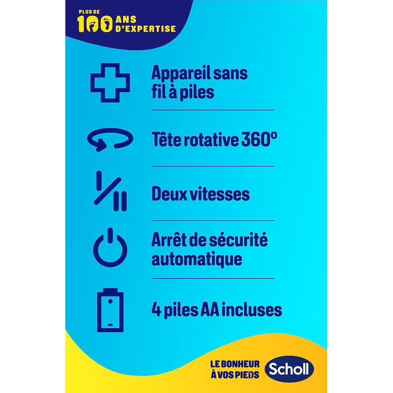 Scholl Velvet Smooth Electronic Foot File with Marine Minerals