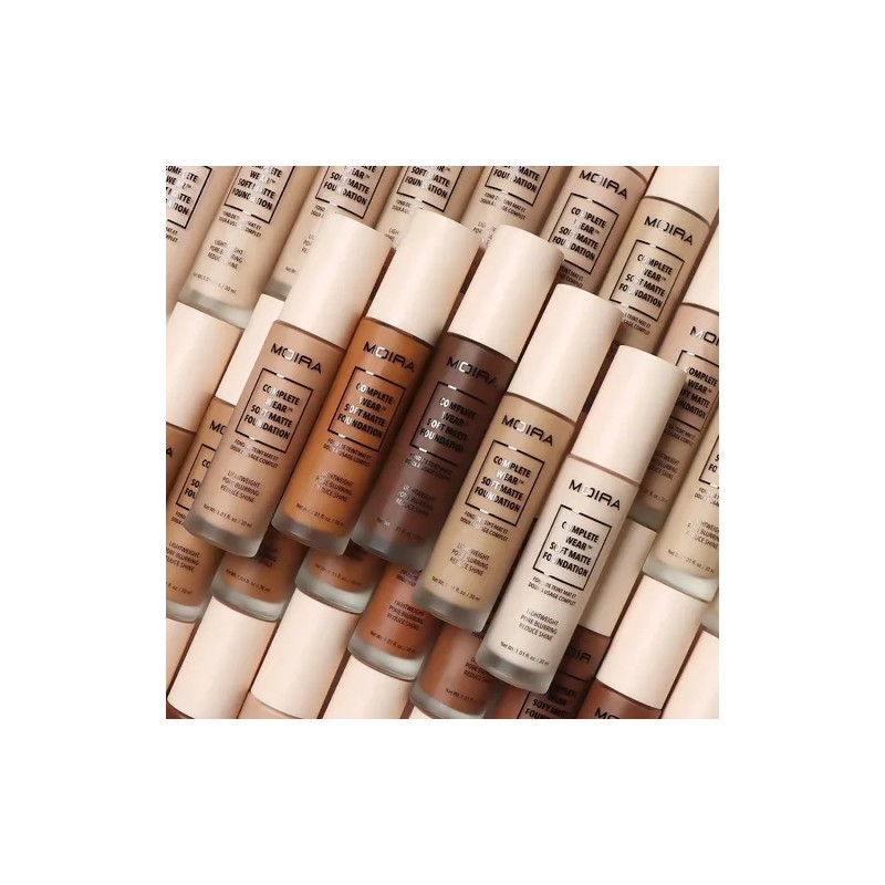 Base De Maquillaje Moira Cosmetics Soft Matte Foundation Tono 250c