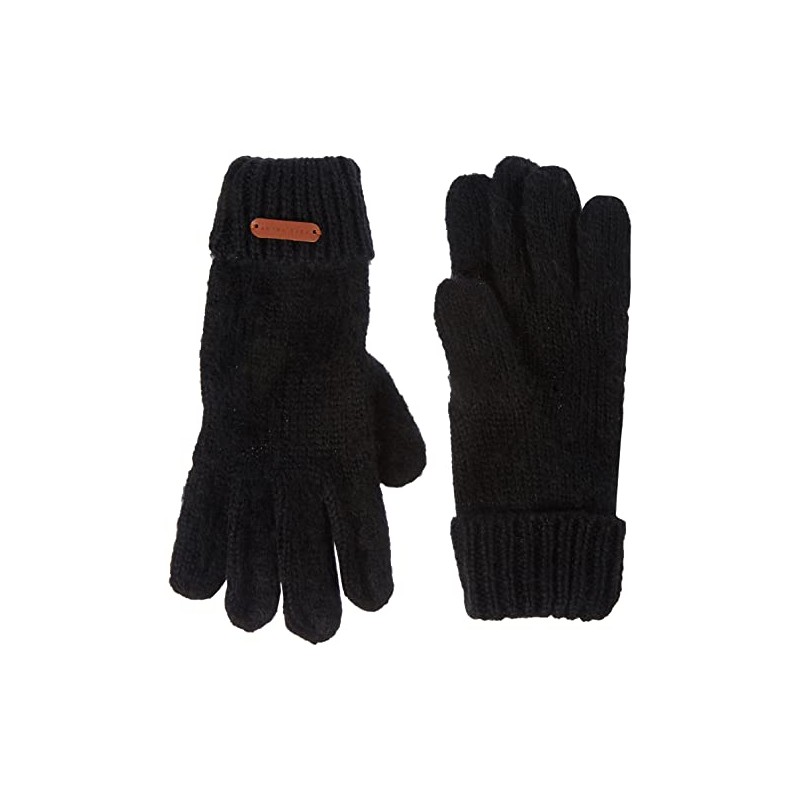 Pepe Jeans Girls' Sonny Gloves, Black (Black)