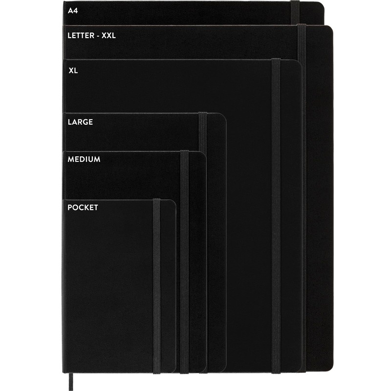 Moleskine X-Large Size 19 x 25 cm Subject Cahier Journal,