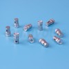 amavoler 10Pcs Universal Clutch Brake Throttle Cable Ends Stops 1/8"