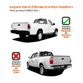AKKON - For 2000 2001 2002 2003 2004 Toyota Tundra Regular | Access Cab Headlights w/Corner Lights LH + RH Pair