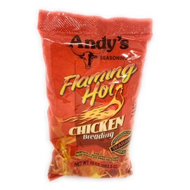 Andy's Seasonings | Flaming Hot Chicken Breading | 10 oz/ 283.5 g