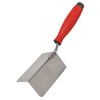 Sealey 120 x 60mm Stainless Steel External Corner Trowel, Rubber