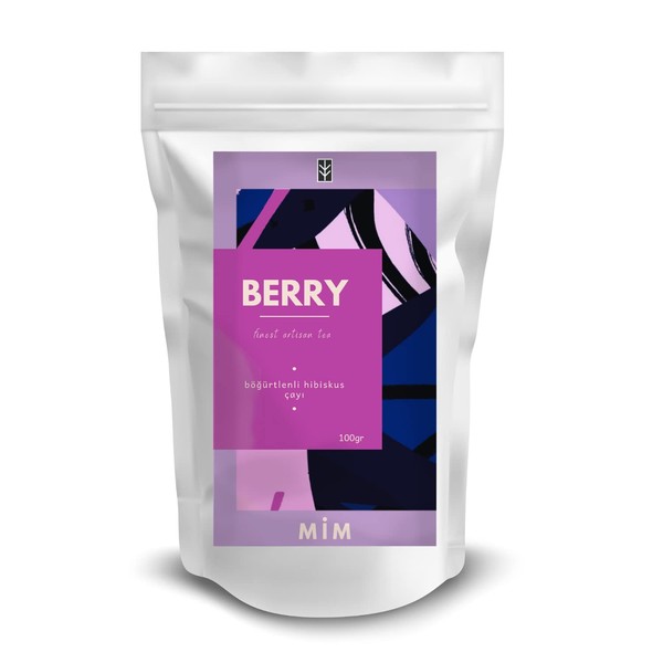 Mim and More Berry Tea - Böğürtlenli Hibiskus Çayı, 100