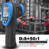 AIOMEST AI-1800 Digital Pyrometer DS 50:1, Touchless Infrared Thermometer Gun