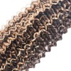 P4613 Bundles Highlight Curly Human Hair Bundles 613 Bundles Human