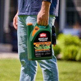 Ortho WeedClear Lawn Weed Killer Ready-To-Use with Trigger Sprayer, Kills Dandelion, Crabgrass, and Clover, 1 gal.