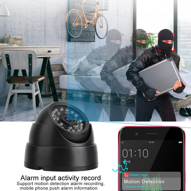 Dome Wide angle Safety Camera Infrared IR Night Home Security