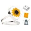 TAMI Anillo de Plata con Girasol para Mujer - Regalo