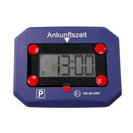 TXP:360 Electronic Parking Disc with KBA Approval, Automatic Activation, Summer/Winter Time Change, 2 Displays, Night Mode