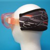 SeaCanary Snorkeling Diving Mask Strap Cover Shark City Red