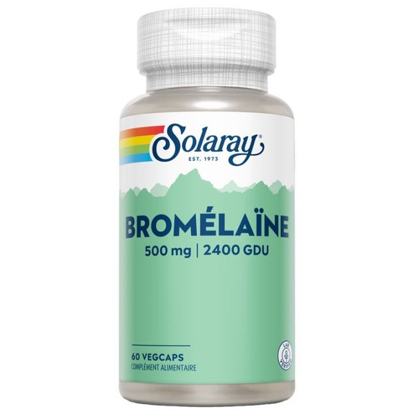 Solaray Bromélaïne 500 mg 60 gélules