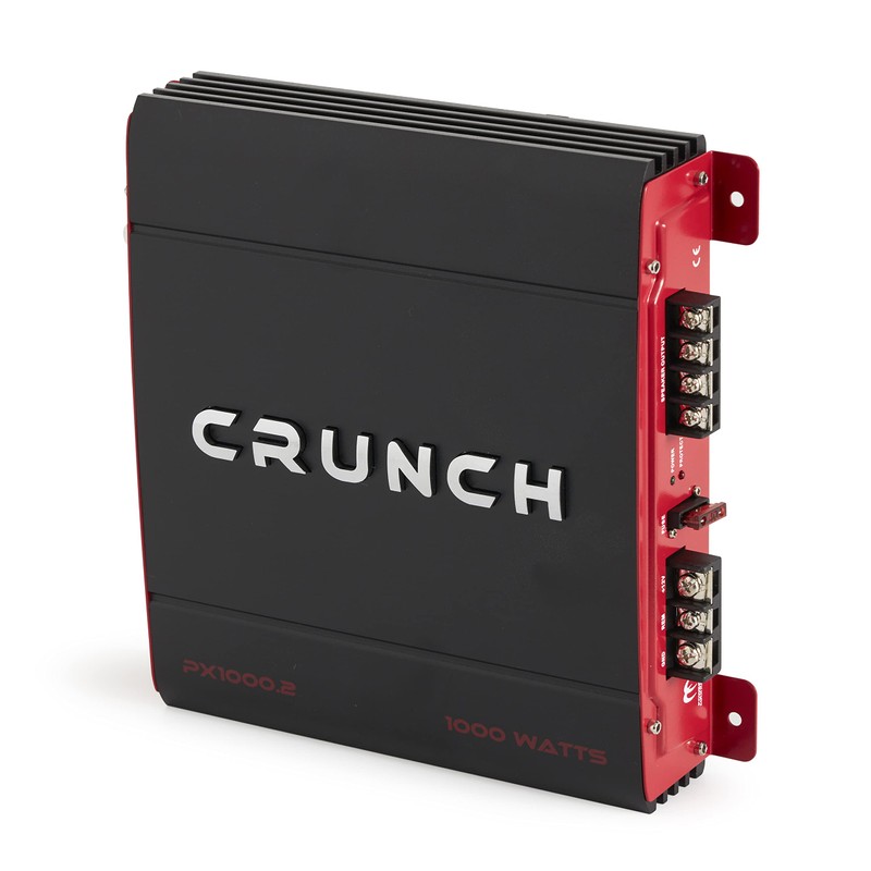 Crunch 1000 Watt Amp 2 Channel Car Audio Stereo Dual